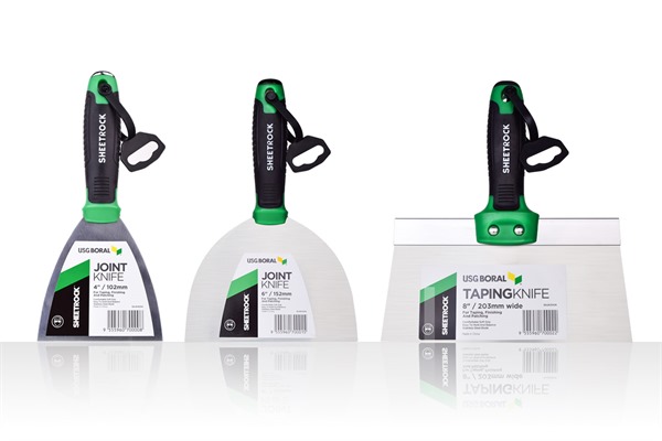 Sheetrock Joint and SS Taping Knives